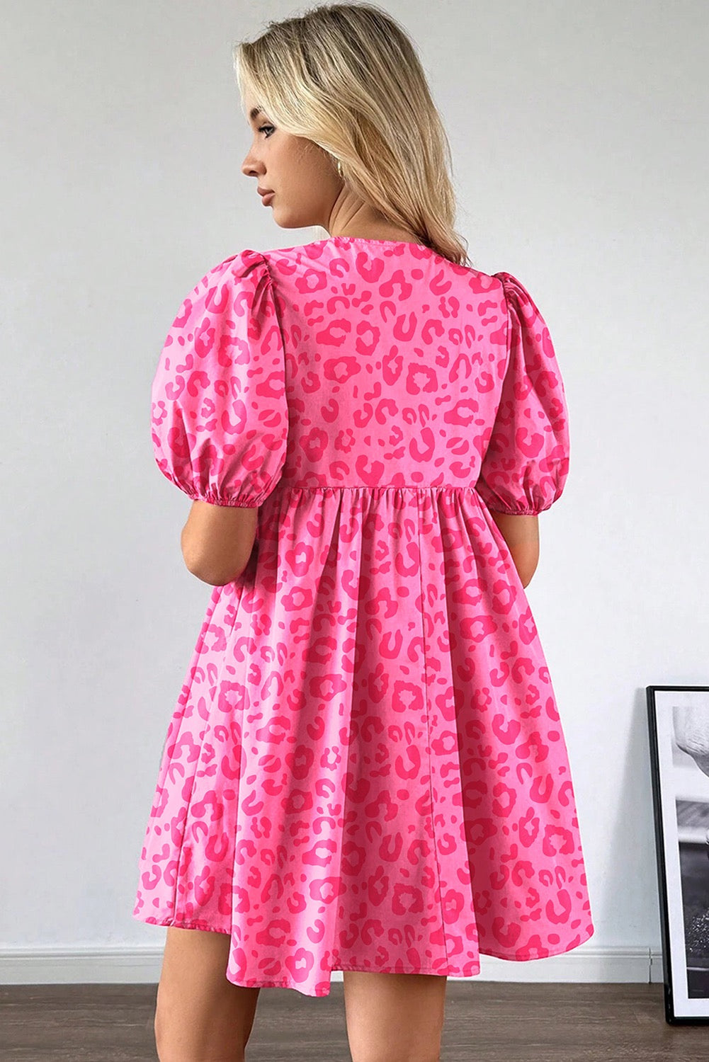 Pink Leopard Dress LT